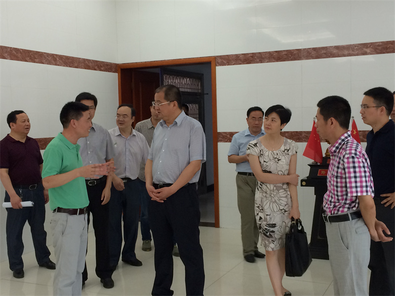 2014年7月15日紹興俞志宏市長(cháng)來(lái)調研指導