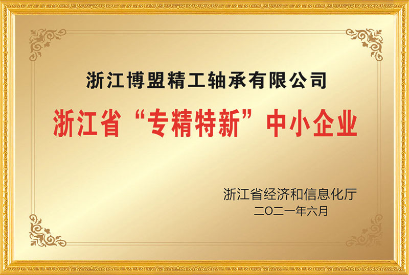 浙江省專(zhuān)精特新中小企業(yè)